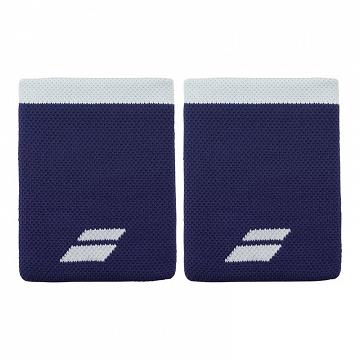 Babolat Logo Jumbo Wristband 2x Illusion Blue
